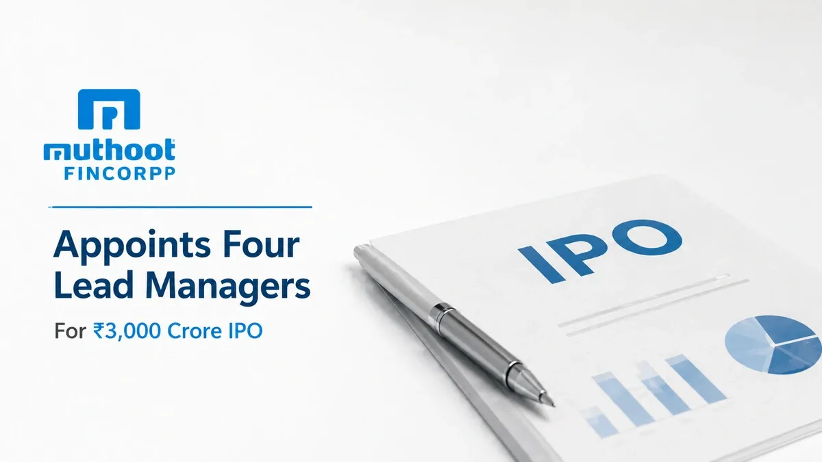 muthoot fincorp appoints lead managers ipo Muthoot Fincorp Appoints Four Lead Managers