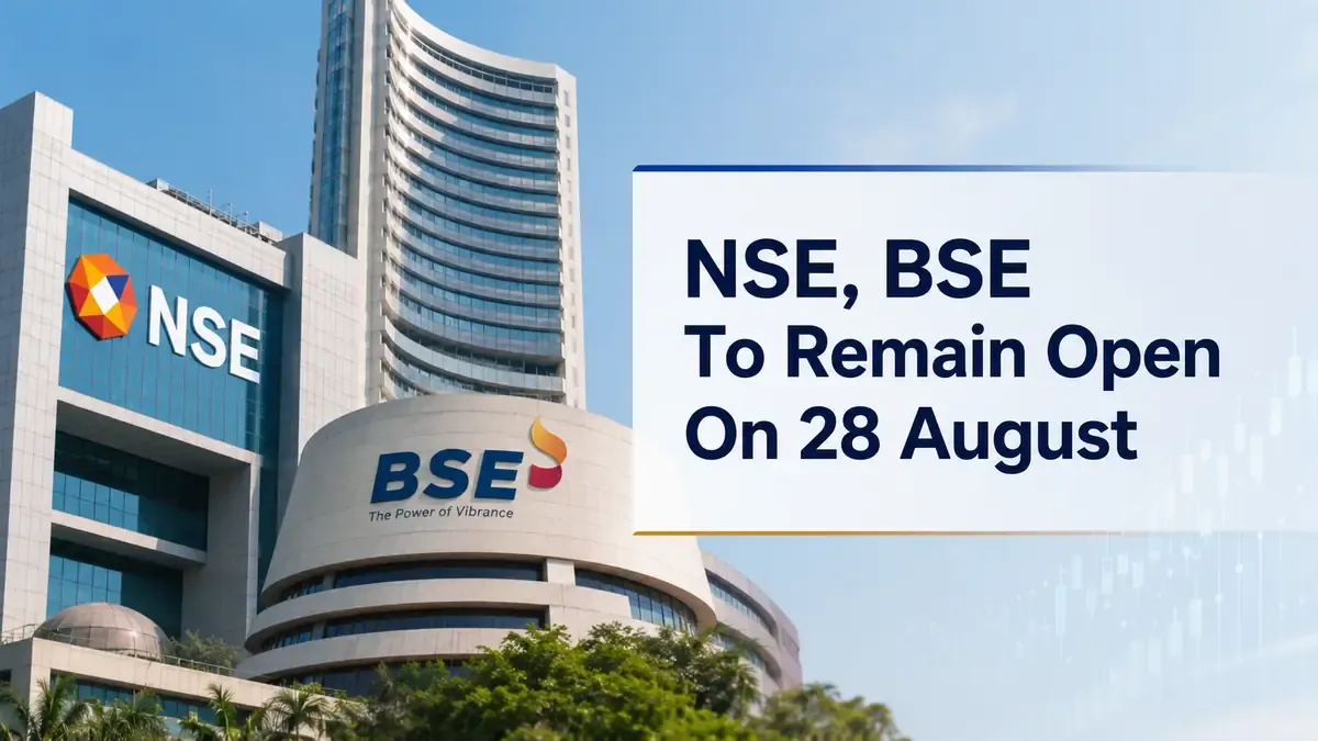 stock market holiday august 28 raksha bandhan Stock Market Holiday: NSE, BSE To Remain Open On 28 August For Raksha Bandhan