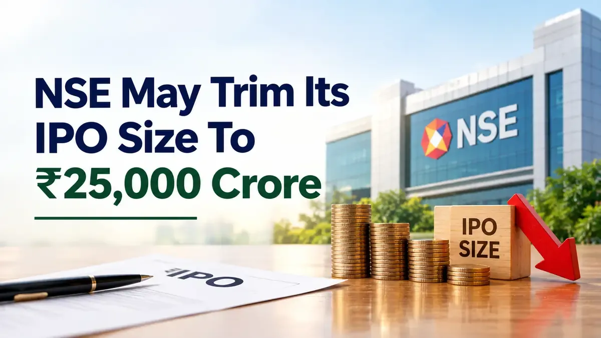 nse ipo size cut 25000 crore from 30000 crore NSE May Trim IPO Size To ₹25,000 Crore From Earlier ₹30,000-Crore Plan