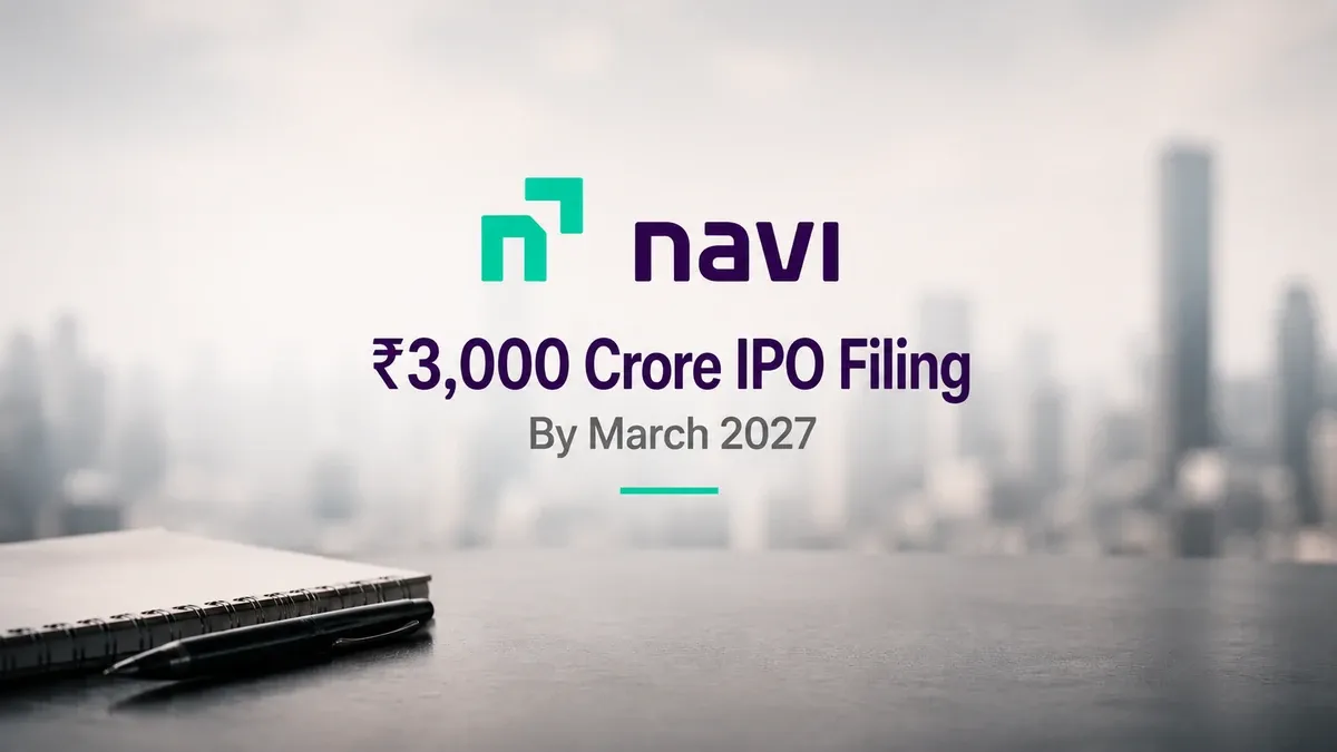 Navi Targets ₹3,000 Crore IPO Filing By March 2027; Prosus-Led Funding Round In Progress