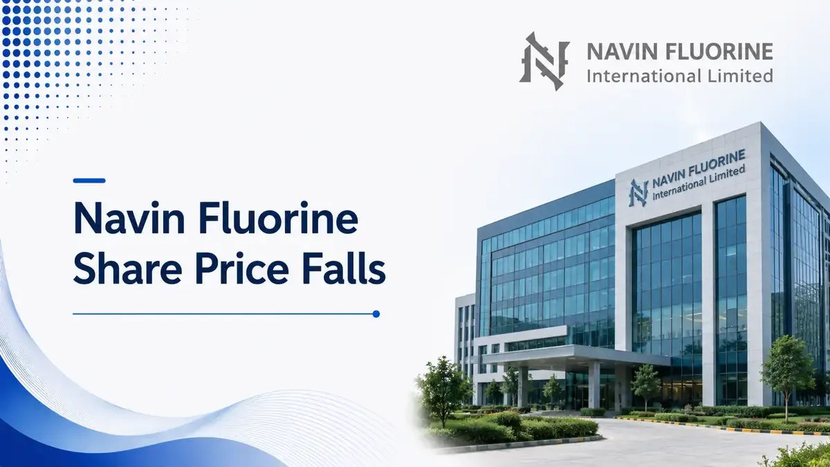 navin fluorine share price falls as kotak retains call sees 36 percent downside Navin Fluorine Share Price Falls