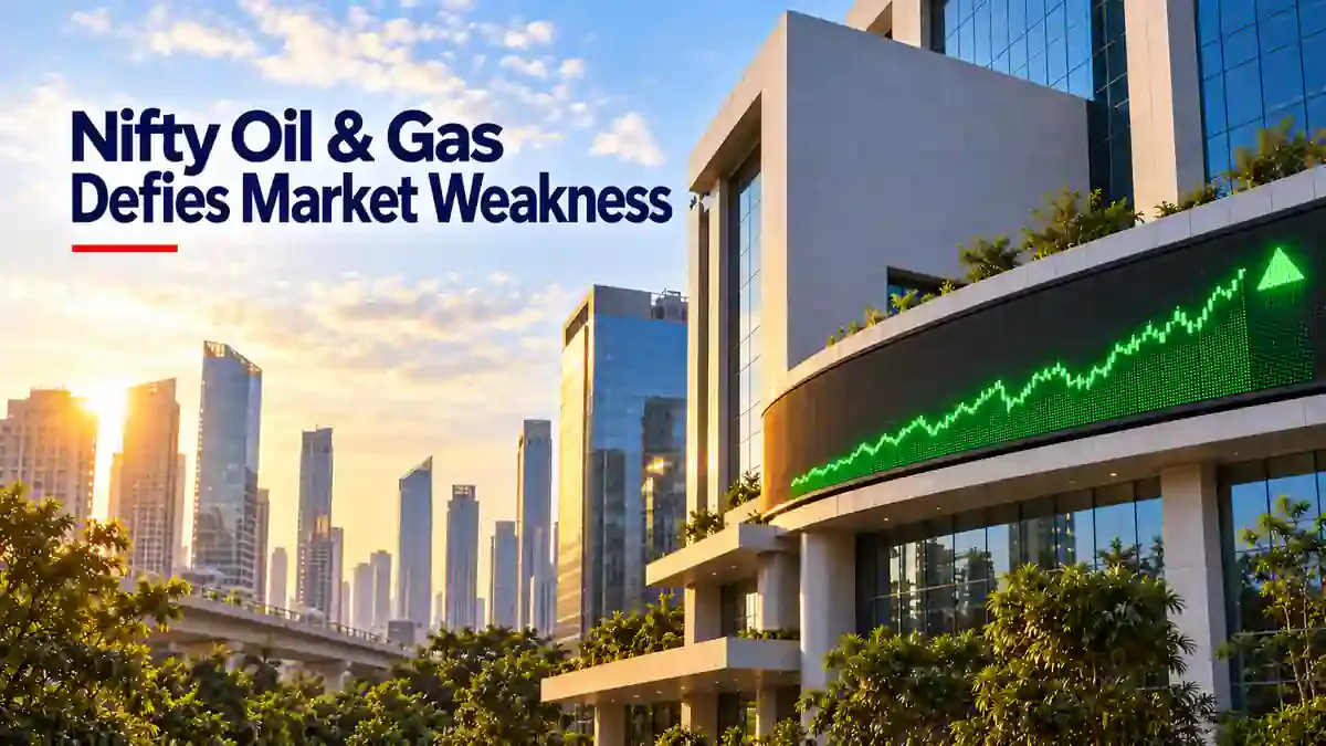 Nifty Oil & Gas Rises As Crude Nears $100