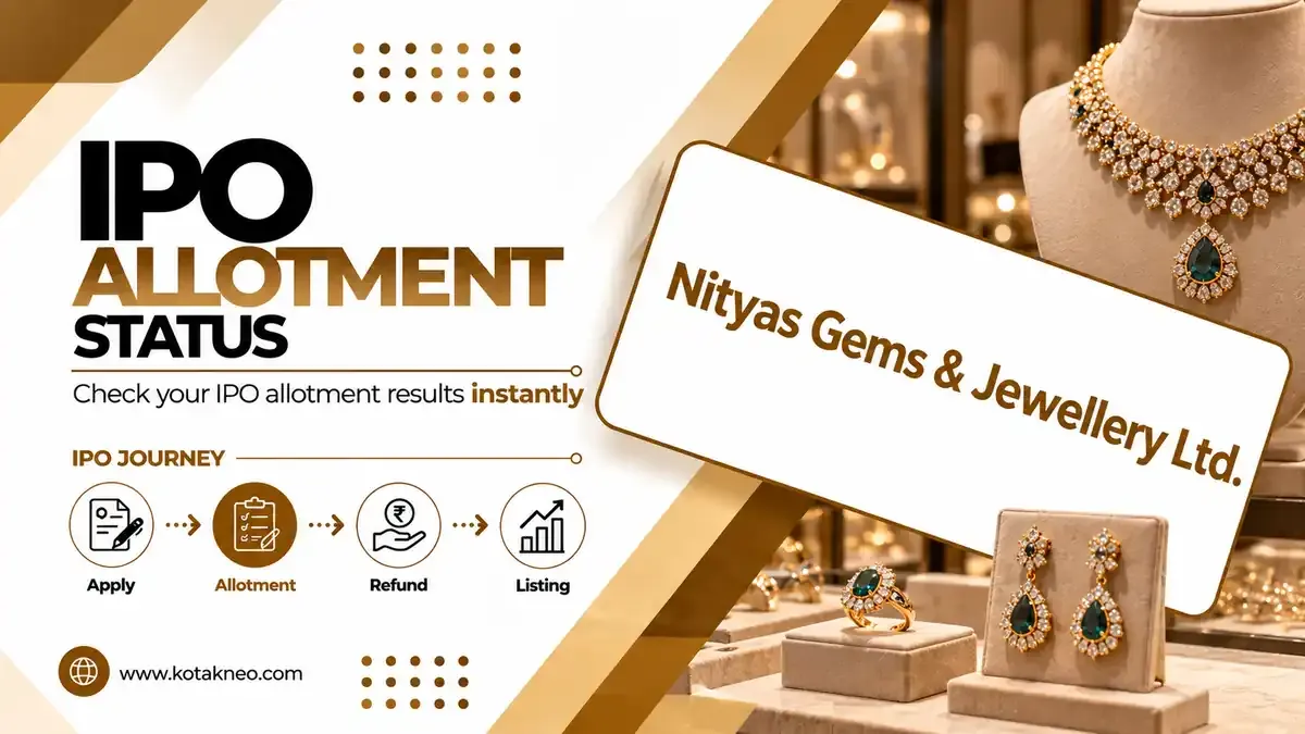 Nitya Gems & Jewellery IPO Allotment Status: Check Online on Bigshare Services, NSE & BSE