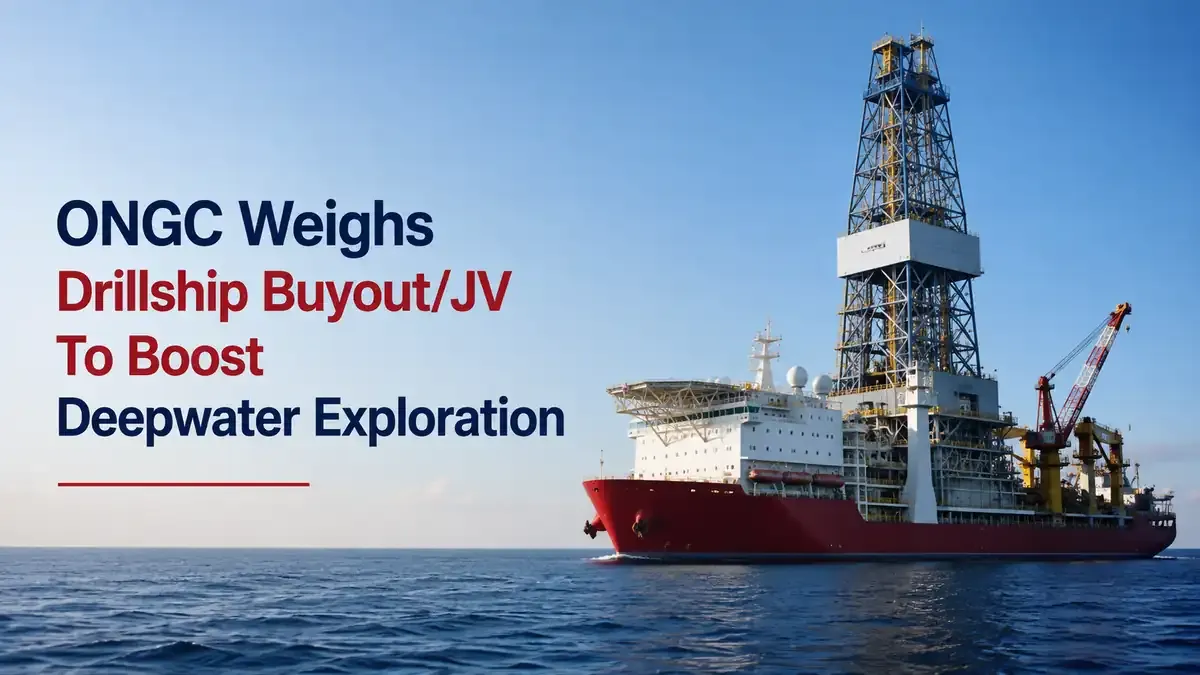 ongc drillship acquisition jv deepwater exploration ONGC Weighs Drillship Buyout Or JV To Boost Deepwater Exploration