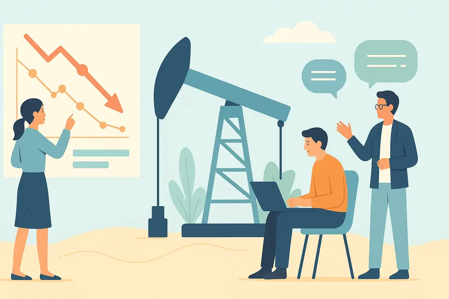 Oil Falls 2% as Supply Fears Ease; What's the Next Price Driver?