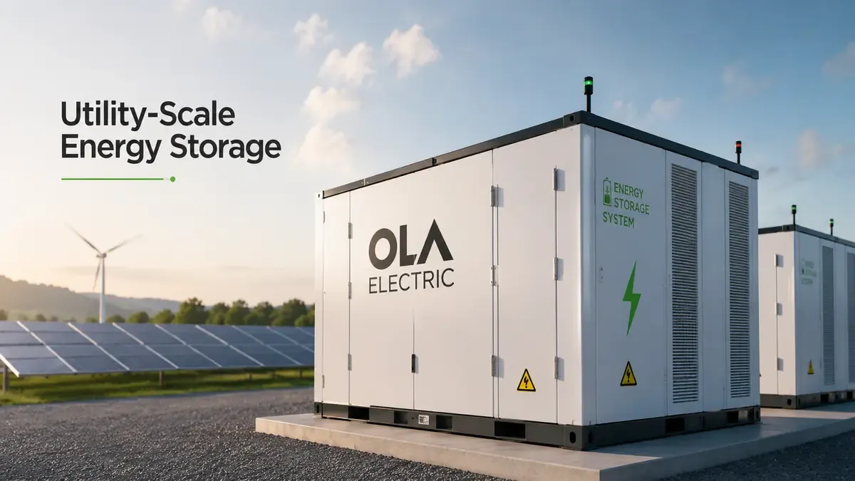 ola electric axis energy battery storage mou Ola Electric Enters Utility-Scale Energy Storage With Axis Energy Tie-Up