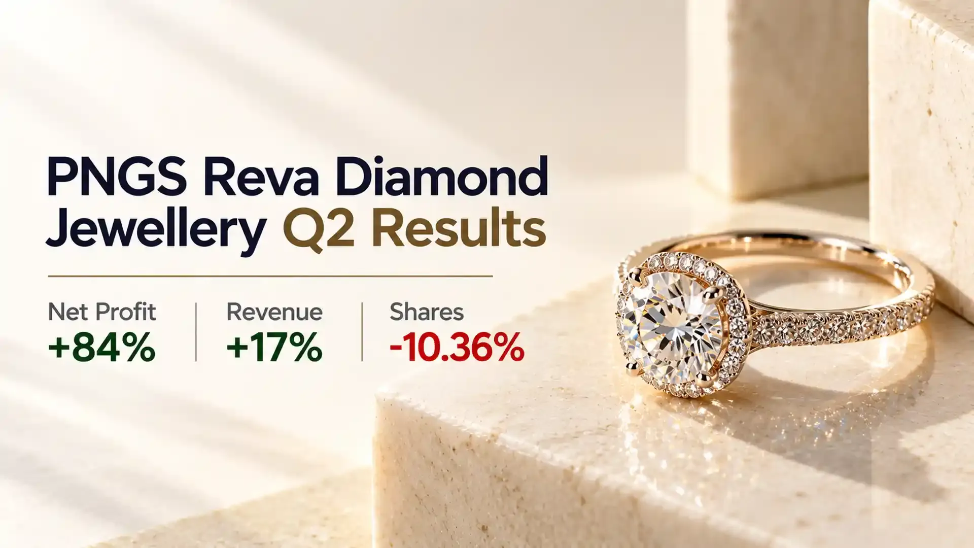 PNGS Reva Diamond Jewellery Q2 Results: Net Profit Jumps 84%, Revenue Rises 17%; Shares Slide 10.36%