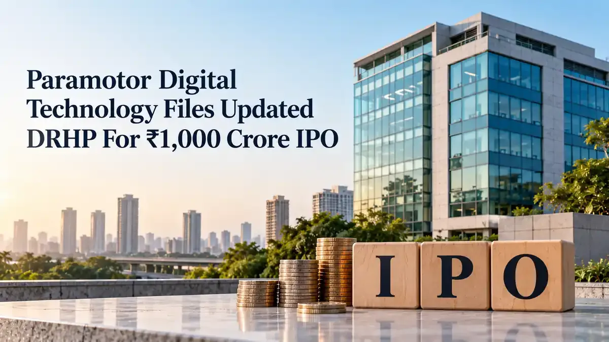 Paramotor Digital Technology Plans ₹1,000 Crore IPO With ₹698 Crore Fresh Issue And ₹302 Crore Offer For Sale