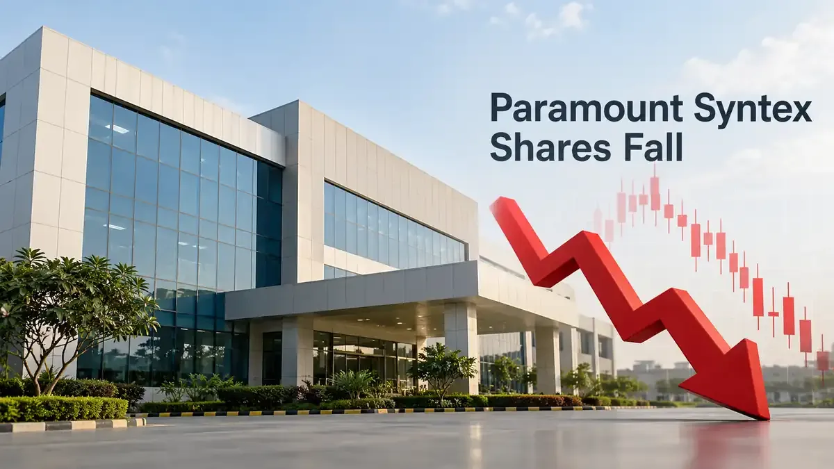Paramount Syntex Makes A Weak Market Debut On BSE SME; Shares Fall To The 5% Lower Circuit On Listing Day