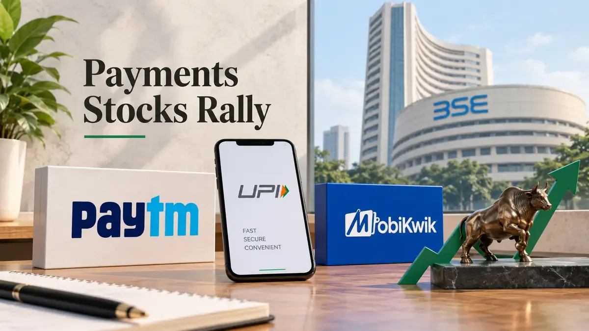 paytm mobikwik shares rally upi mdr returns Paytm, MobiKwik Shares Rise As UPI MDR Returns