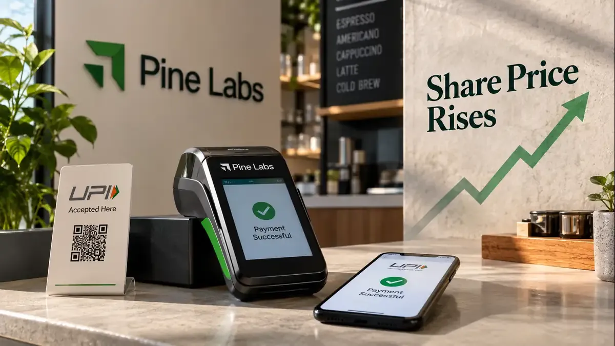 pine labs share price upi mdr revenue Pine Labs Share Price Gains 5% As UPI MDR Boosts Revenue Outlook