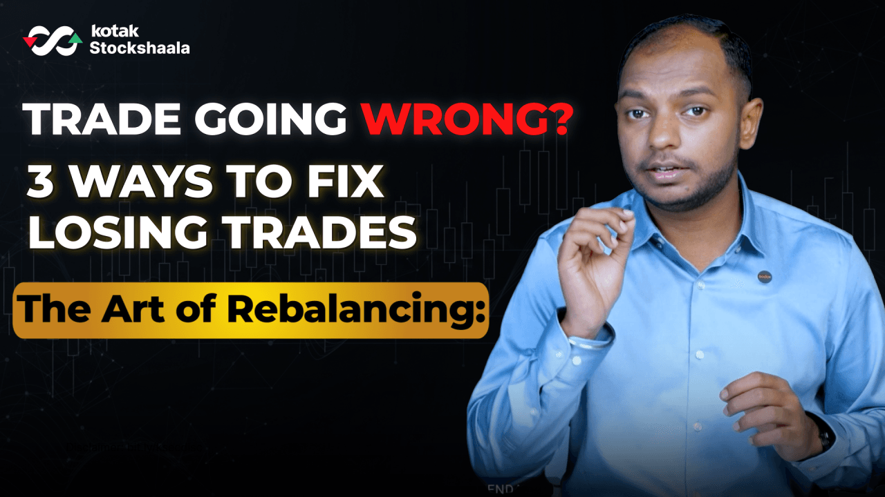 How to Fix a Losing Options Trade: 3 Rebalancing Techniques