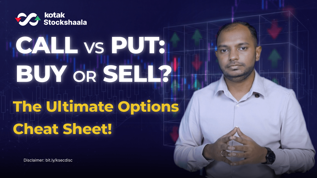 Call vs Put Explained – When to Buy or Sell Options