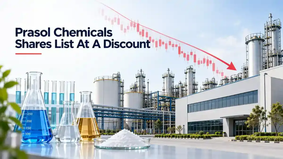 prasol chemicals shares list at a discount Prasol Chemicals IPO Listing: Shares List At A Discount Of Nearly 10%