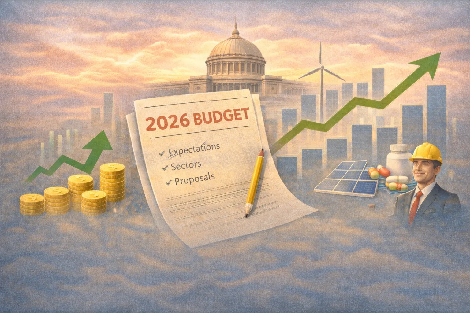 Pre-Budget Sector Predictions: What Markets Expect Ahead Of Union Budget 2026