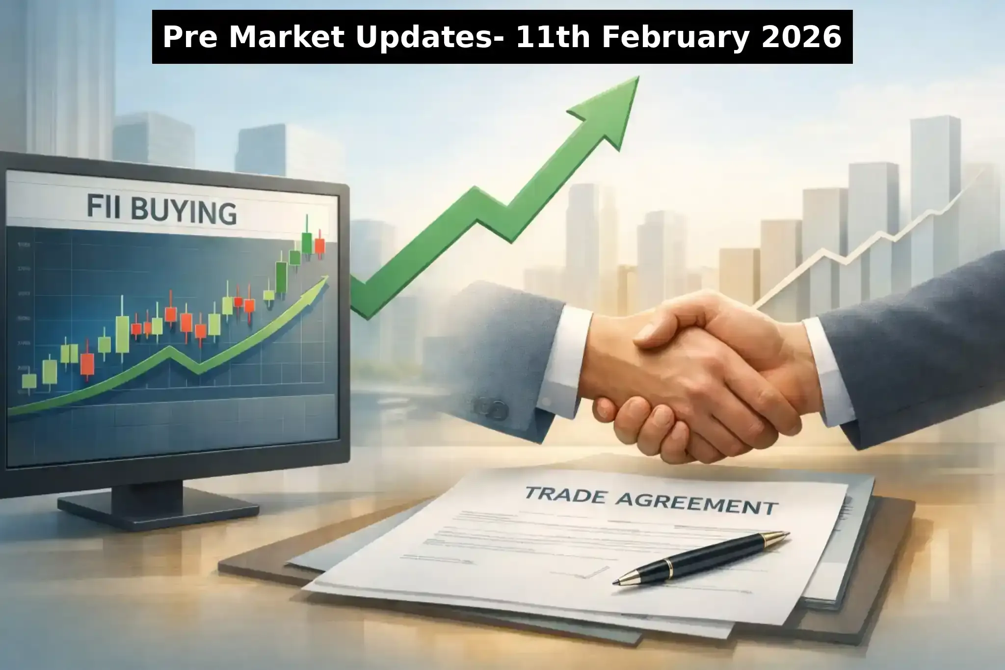 Pre Market 11 February 2026: Equities May Open Firm Today Amid Trade Deal Hopes