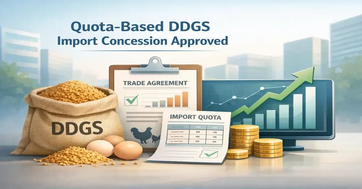 India Allows Controlled Duty Concession On US DDGS 