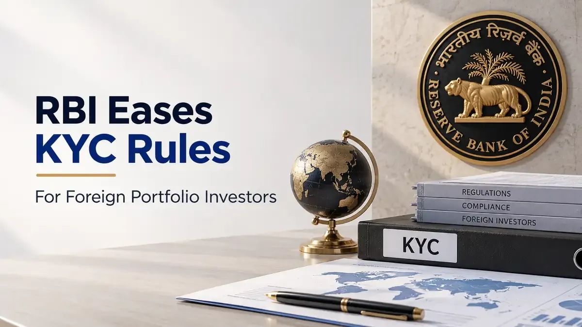 RBI Eases KYC Documentation Rules For Foreign Portfolio Investors 