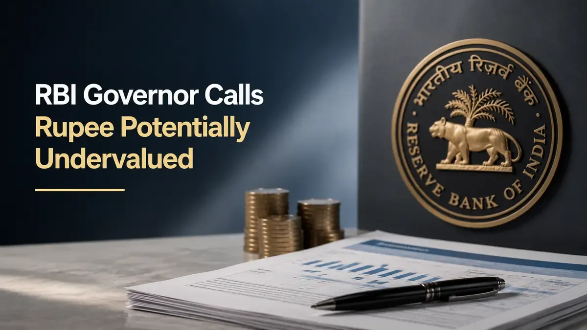 RBI Governor Says Capital Inflow Measures Have Pulled In $32 Billion, Calls Rupee Undervalued 