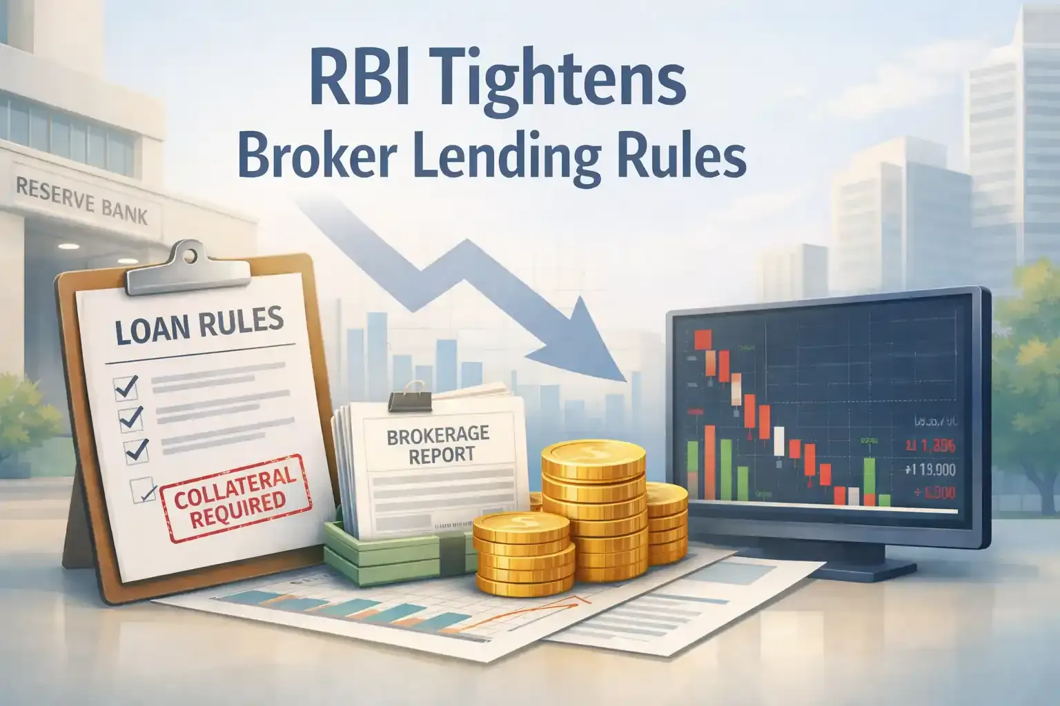rbi-tightens-broker-lending-norms rbi-tightens-capital-market-lending-rules