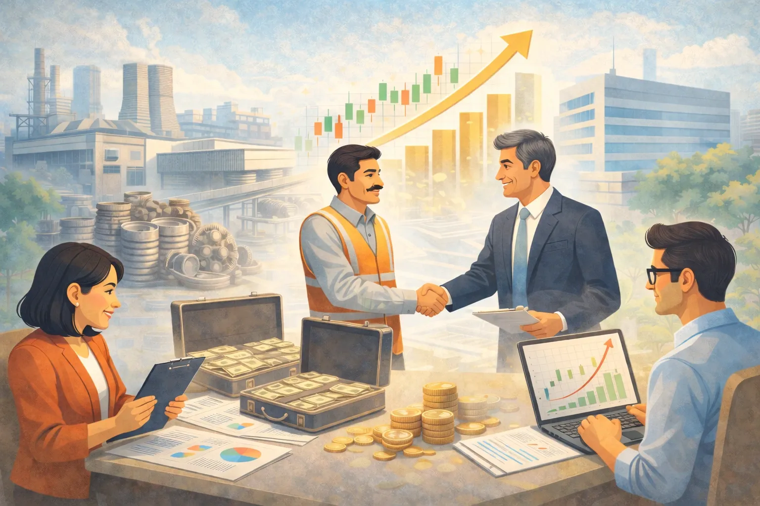 Ramkrishna Forgings Bulk Deal: Morgan Stanley Buys Shares Worth ₹95 Crore Ramkrishna Forgings Bulk Deal: Morgan Stanley Buys Shares Worth ₹95 Crore