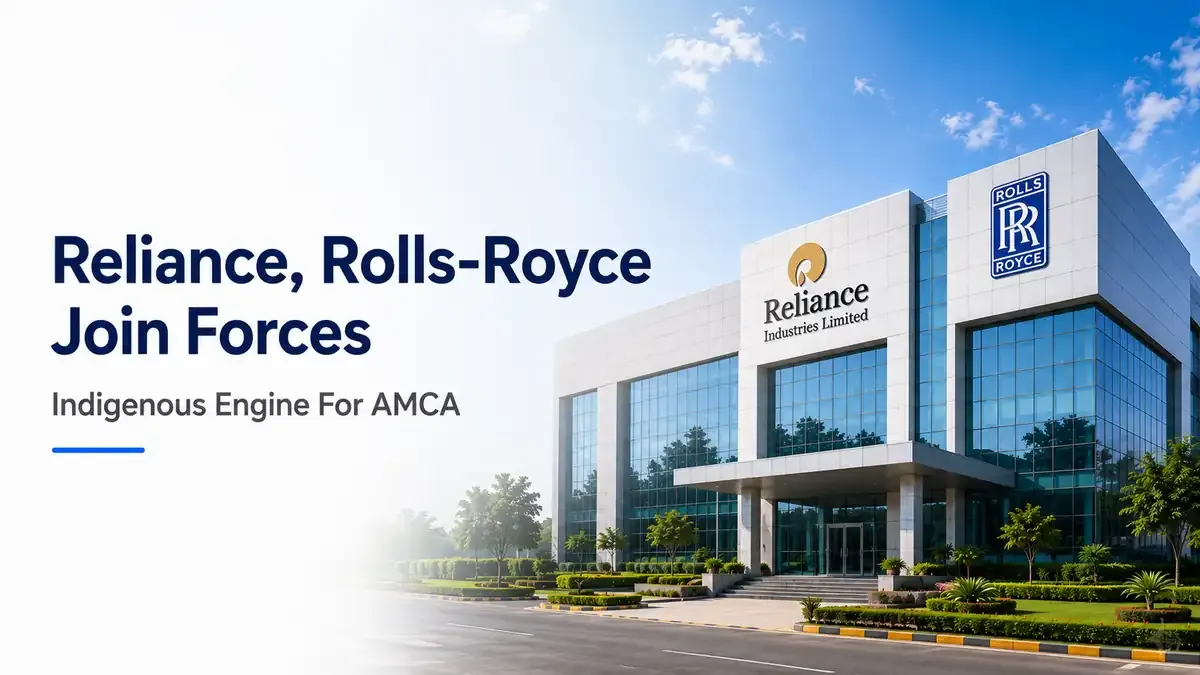 reliance industries rolls royce amca combat engine aerospace india Reliance And Rolls-Royce Team Up To Develop