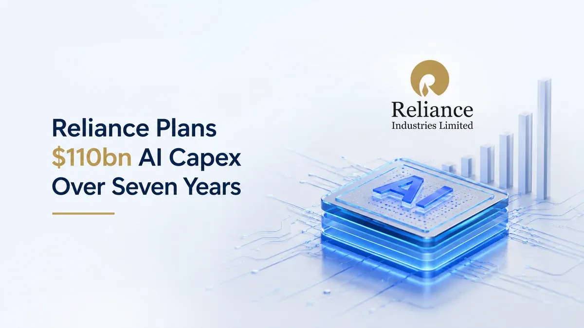 Reliance’s $110bn AI Capex Seen Skewed To Later Years