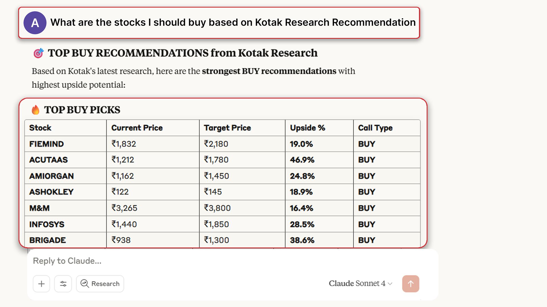 Expert research, tailored to you