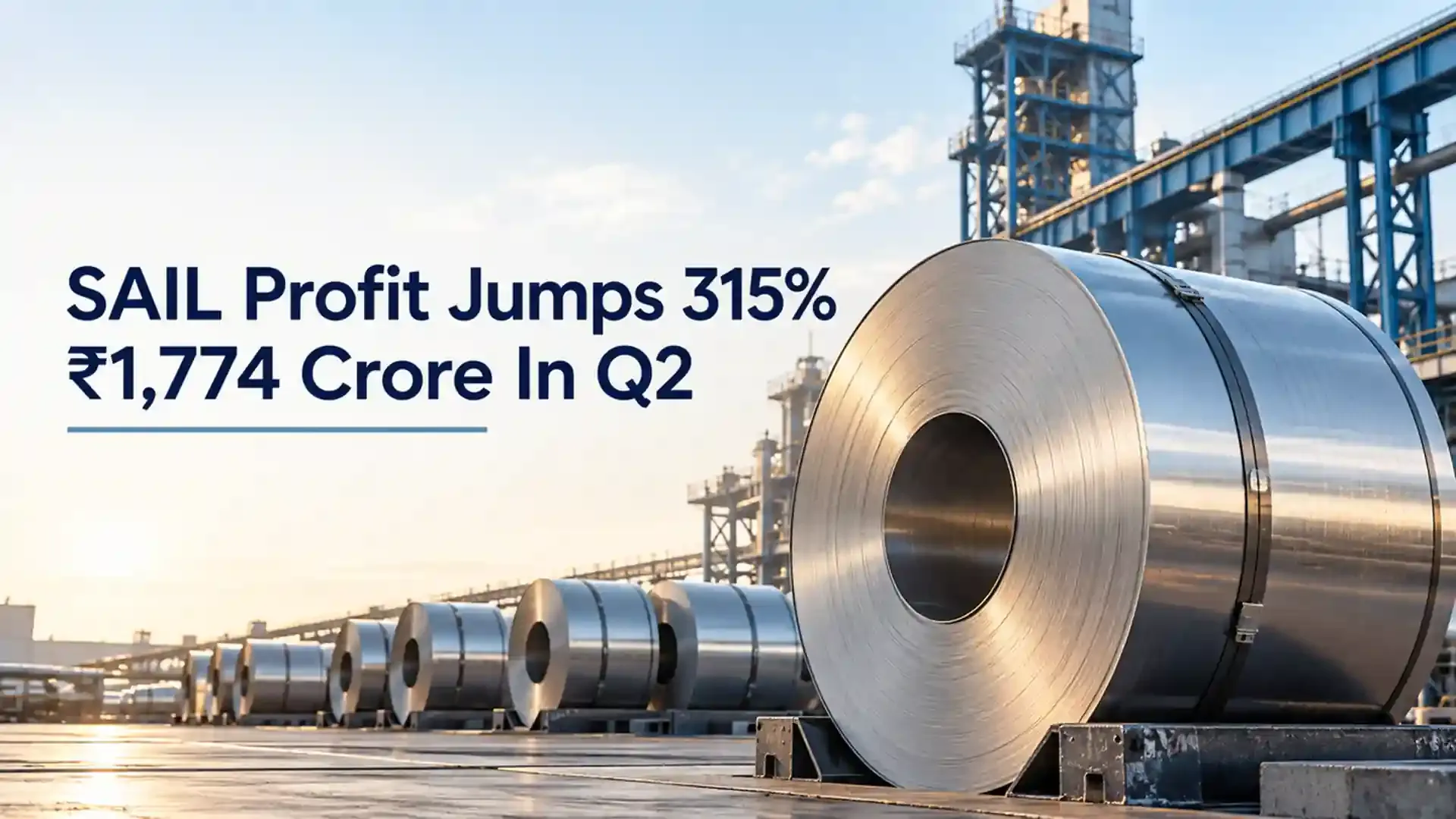 SAIL Q2 Results: Profit Jumps 315% To ₹1,774 Crore As Revenue Rises 20%