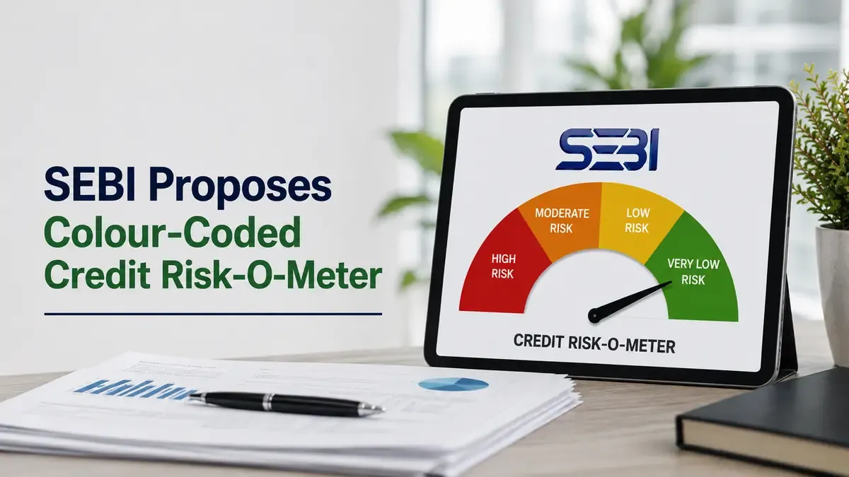 sebi credit risk o meter colour coded debt securities retail investors 2026 SEBI Proposes Colour-Coded Credit Risk-O-Meter