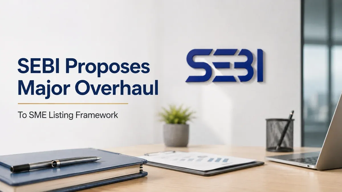 SEBI Proposes Major SME Listing Overhaul To Widen Investor Participation