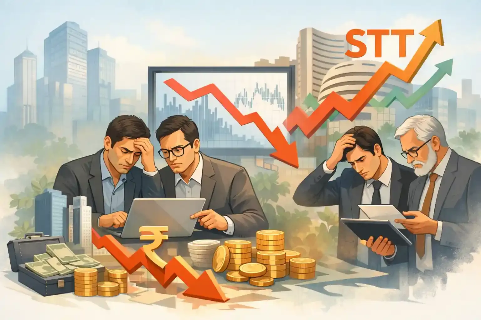 Sitharamans-Push-to-Tame-F-and-O-Trading-Backfires-as-Broker-Stocks-Sink-13-Percent Sitharamans-F-and-O-Trading-Push-Hits-Broker-Stocks
