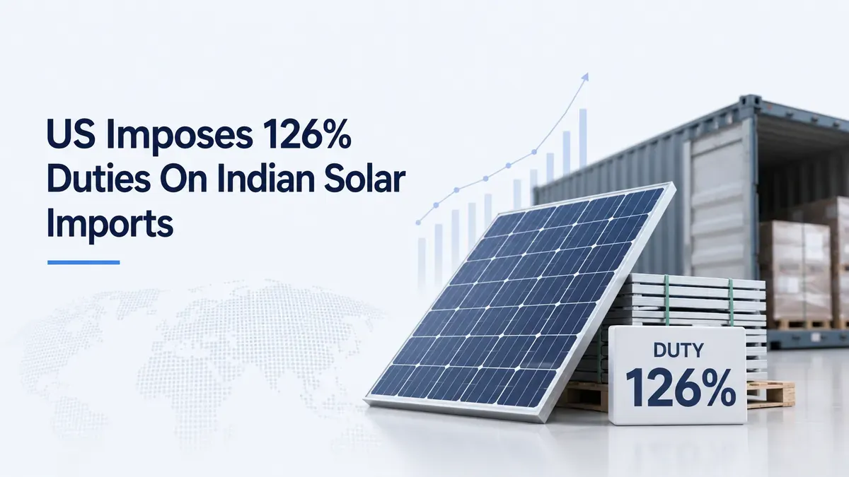 Solar Trade Tensions Escalate Between The US And India