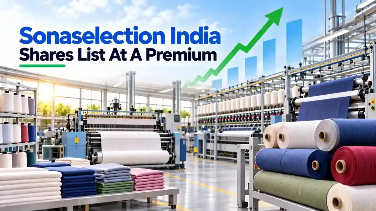 jindal supreme shares list at a premium Sonaselection India IPO Listing: Shares List At A Premium Of Over 3%