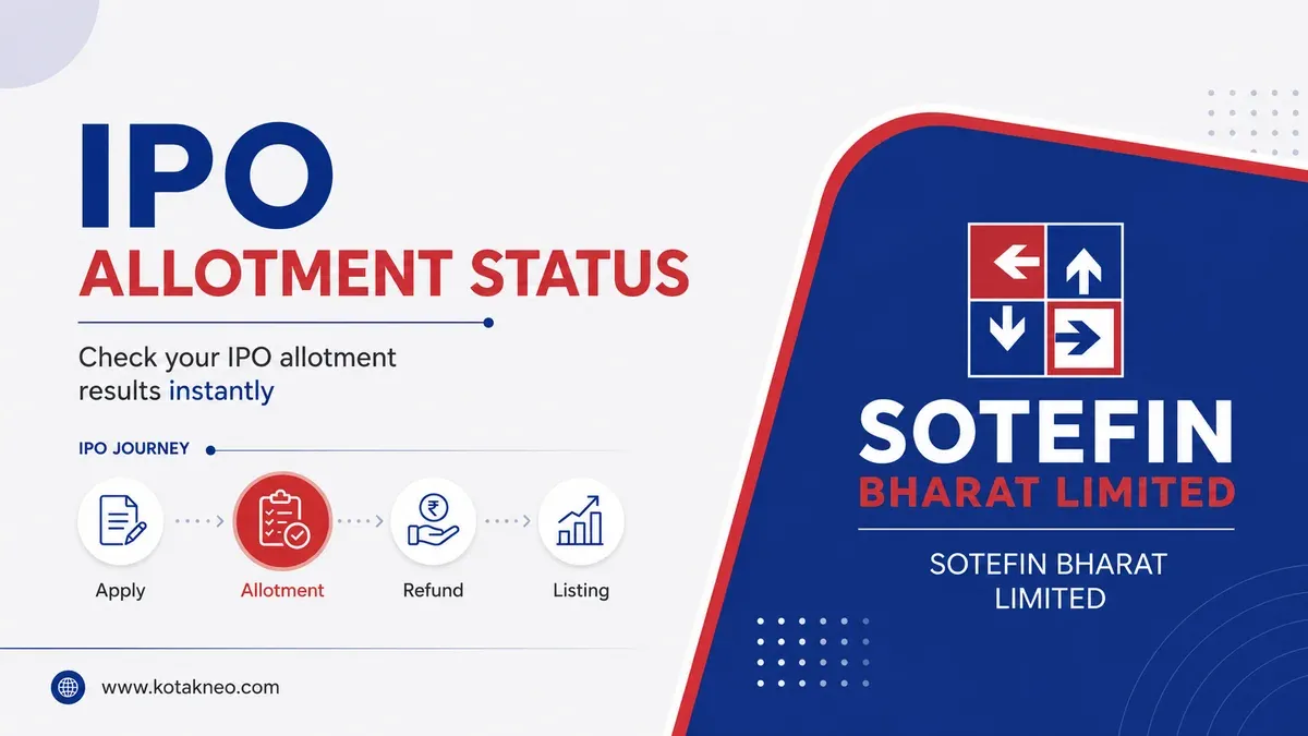 Sotefin Bharat IPO Allotment Status: How to Check IPO Allotment Status Online on Registrar & BSE SME