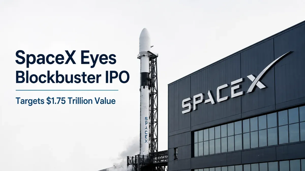 Elon Musk’s SpaceX Moves Toward Blockbuster IPO, Targets $1.75 Trillion Value