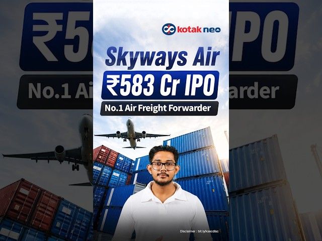 Skyways Air Services IPO Review - ₹583 Cr IPO is Live | Apply or Avoid?
