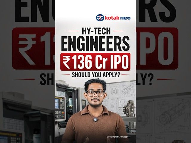 Hy-Tech Engineers IPO Review - ₹136 Cr IPO is Live | Apply or Avoid?