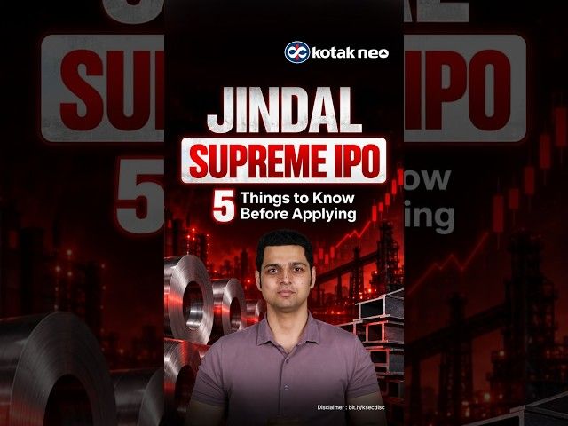 Jindal Supreme IPO | 5 Things You Should Know Before Applying