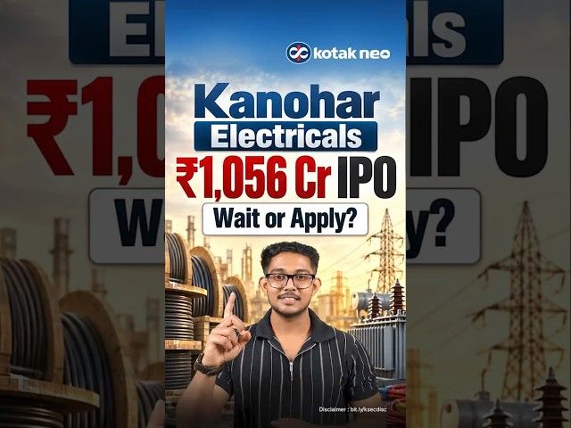 Kanohar Electricals IPO Review 2026 | ₹1,056 Cr IPO Opens 8–10 September | Apply or Wait?