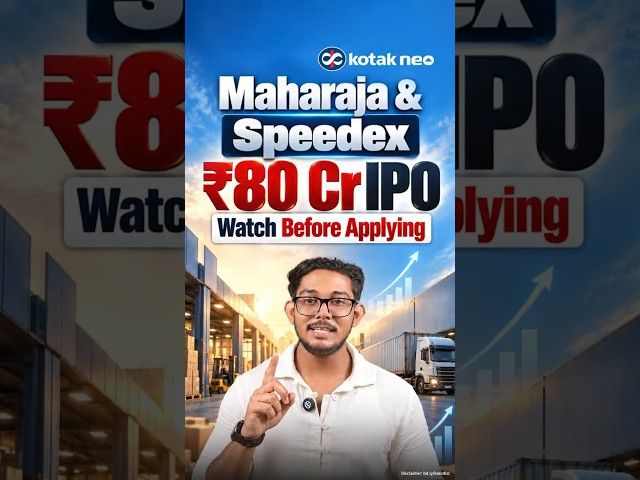 IPO Maharaja & Speedex India: ₹80 Cr IPO | Revenue Up 31%, Profit Nearly 3x!