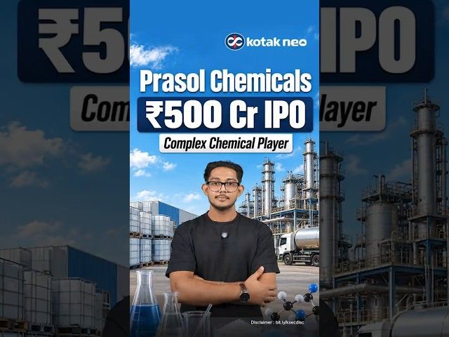 Prasol Chemicals IPO | ₹500 Cr IPO Opens 8–10 September | Apply or Wait?