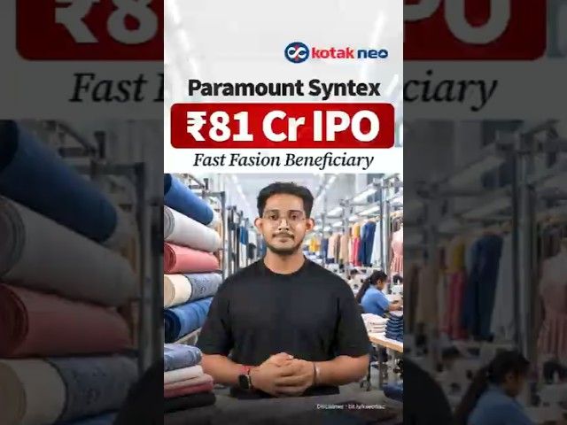 Paramount Syntex IPO Review 2026 | ₹81.79 Cr Textile IPO Opens 30 Sep | Apply or Wait?