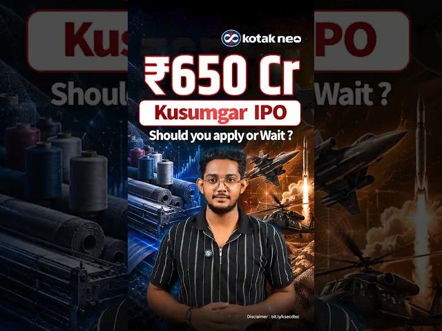 Kusumar IPO - ₹650Cr Mainboard IPO | Apply or Avoid?
