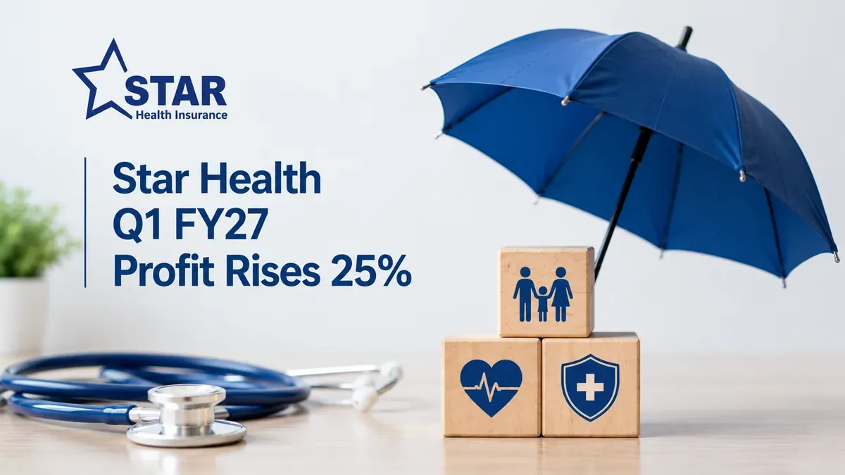 Star Health Q1 FY27 Results: Profit Rises 25% To ₹550 Crore On Strong Premium Growth