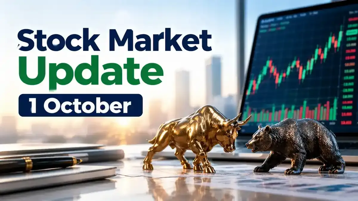 Stock Market Update 1 October 2026: Sensex, Nifty 50 Trade Lower