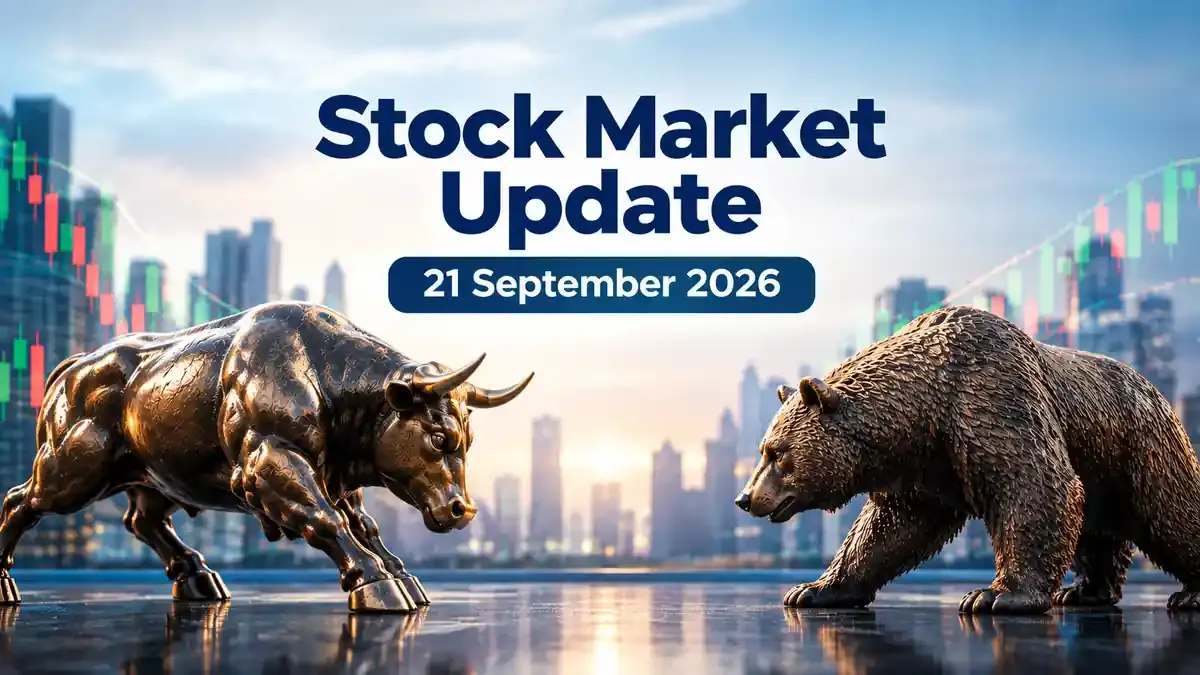 stock market update 21september 2026 sensex nifty Stock Market Update 21 September 2026: Sensex Gains Over 300 Pts, Nifty 50 Above 23,350