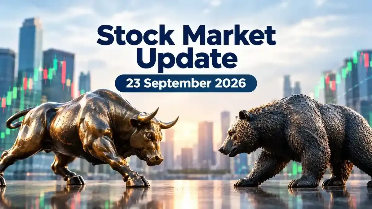 Stock Market Update 23 September 2026: Sensex Gains Over 200 Pts; Nifty 50 Above 23,350