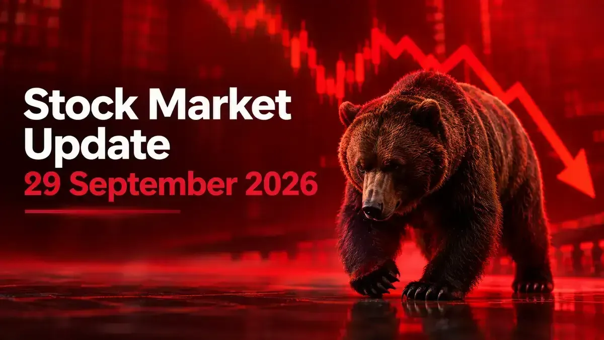 Stock Market Update 29 September 2026: Sensex Loses Over 600 Pts; Nifty 50 Below 22,600