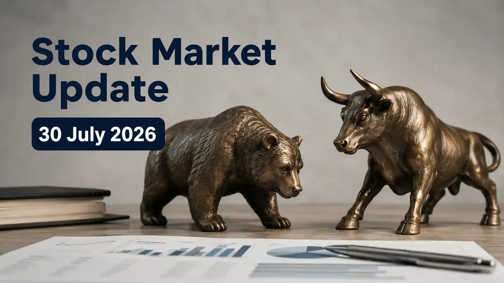 Stock Market Update 30 July 2026: Sensex, Nifty 50 Trade Flat